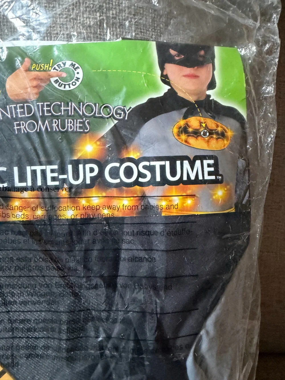 Batman Kids Costume Halloween Play Dress Up